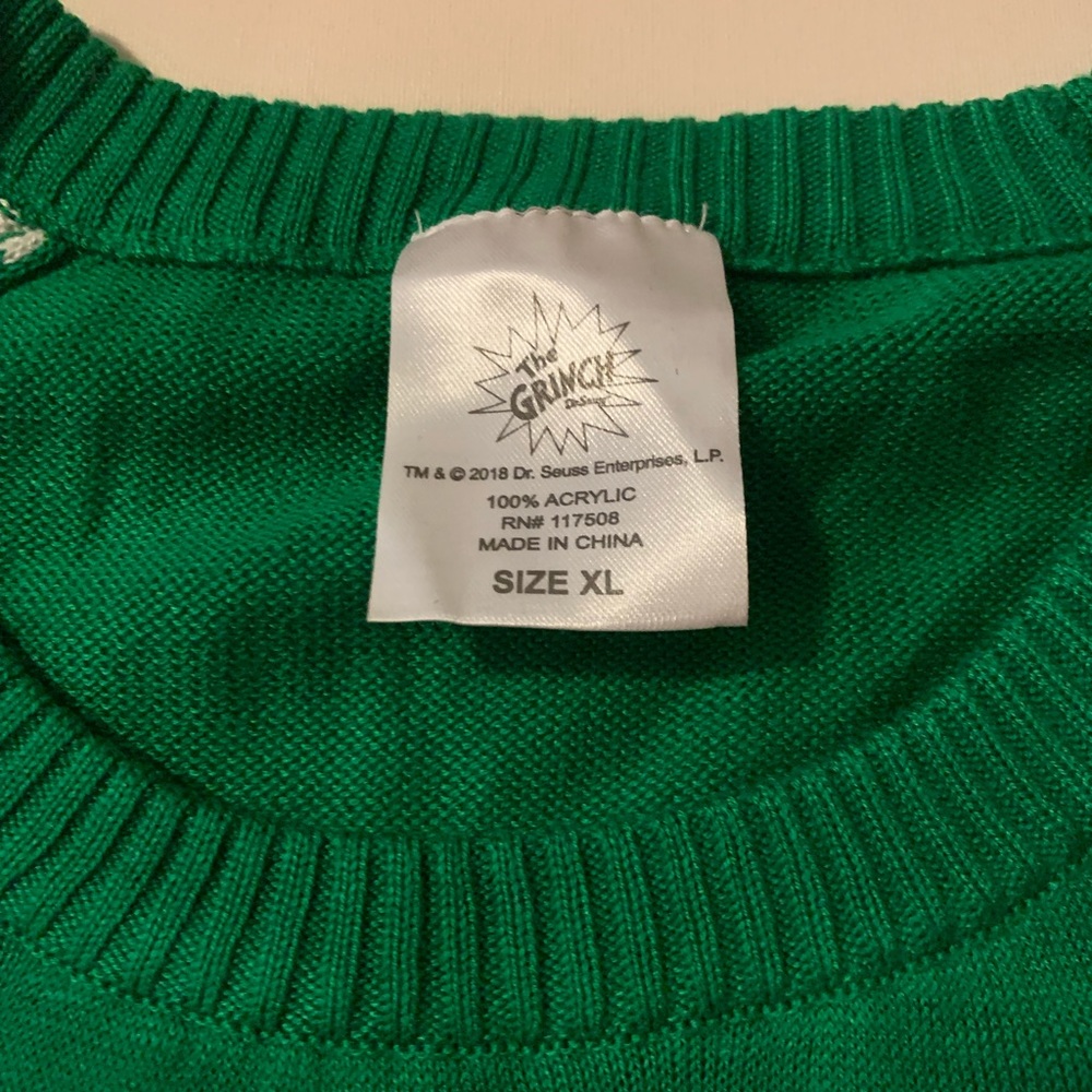 Grinch sweater - Picture 3 of 4